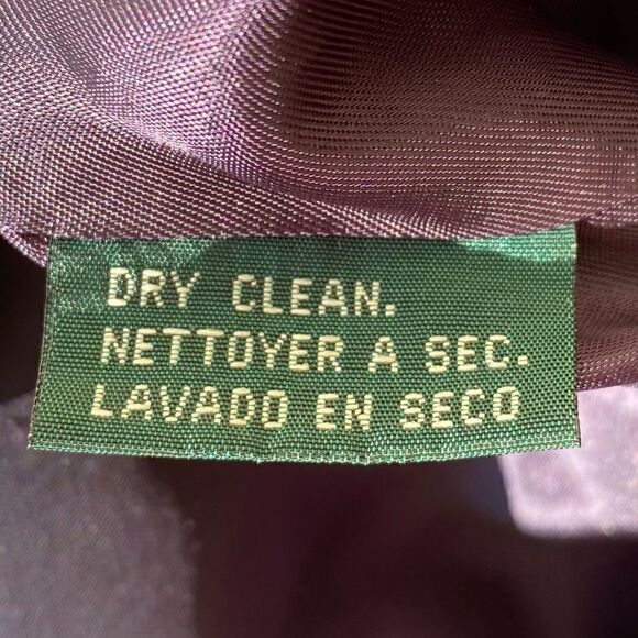 Ralph Lauren single breasted lambswool brown lined plaid blazer Sz 6P - EUC! - Picture 5 of 6